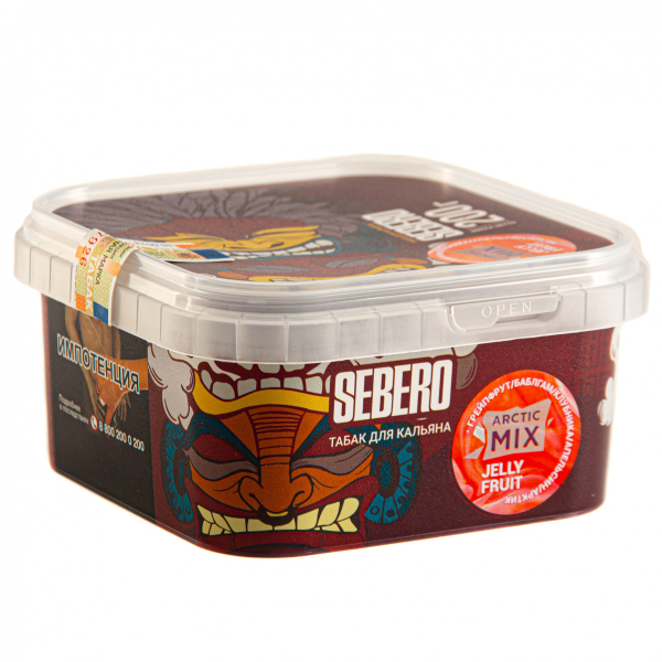 Табак Sebero Arctic Mix Jelly fruit  200 грамм в Новом Уренгое