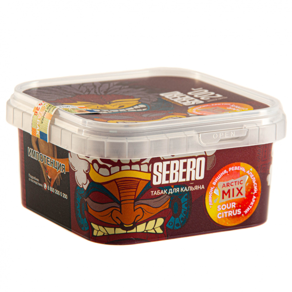 Табак Sebero Arctic Mix Sour citrus  200 грамм в Новом Уренгое