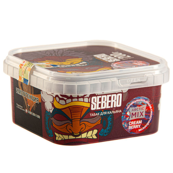 Табак Sebero Arctic Mix Cream berry  200 грамм в Новом Уренгое