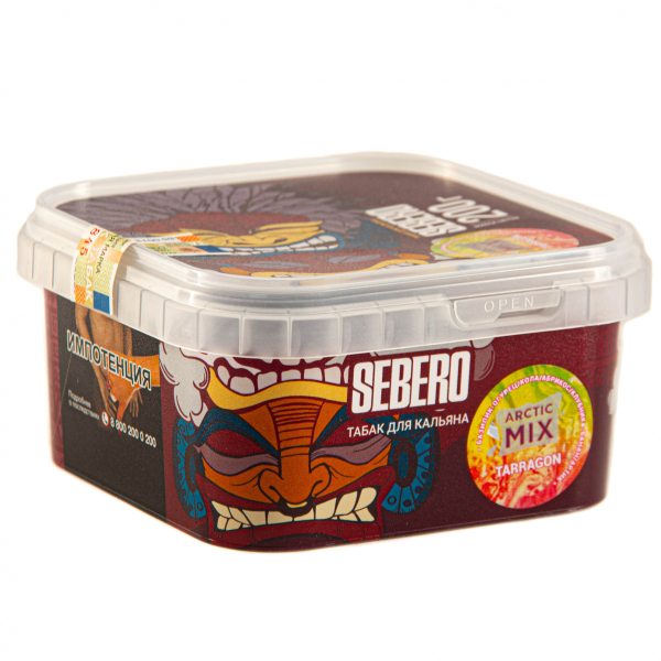 Табак Sebero Arctic Mix Tarragon  200 грамм в Новом Уренгое