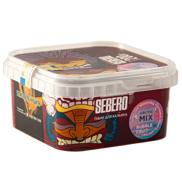 Табак Sebero Arctic Mix Bubble fruit  200 грамм в Новом Уренгое