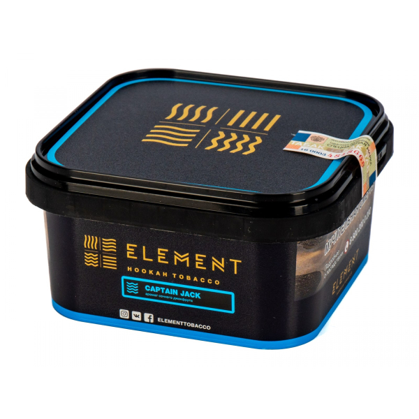 Табак Element ВОДА Captain Jack   200 грамм в Новом Уренгое