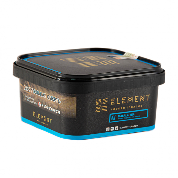 Табак Element ВОДА Masala tea  200 грамм в Новом Уренгое
