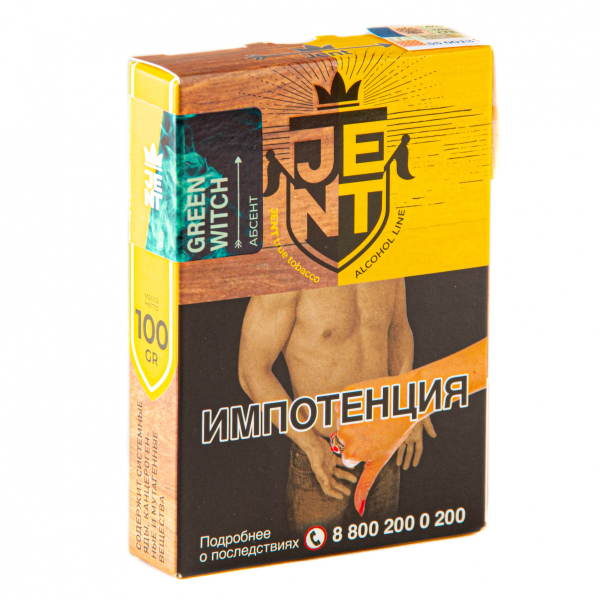 Табак JENT Green Witch (Абсент)  100 грамм в Новом Уренгое