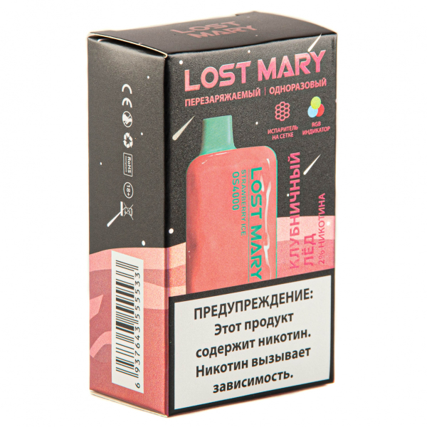 LOST MARY SPACE EDITION OS Strawberry Ice 4000 затяжек 20 мг в Новом Уренгое