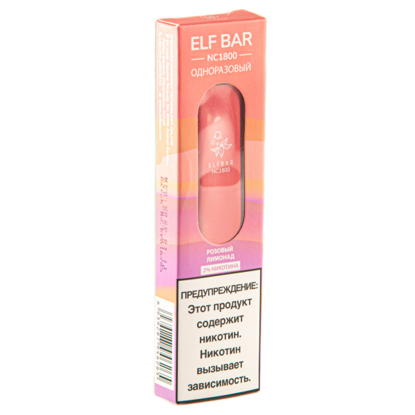 ELF BAR NC Pink Lemonade (1800 затяжек) 20 мг в Новом Уренгое