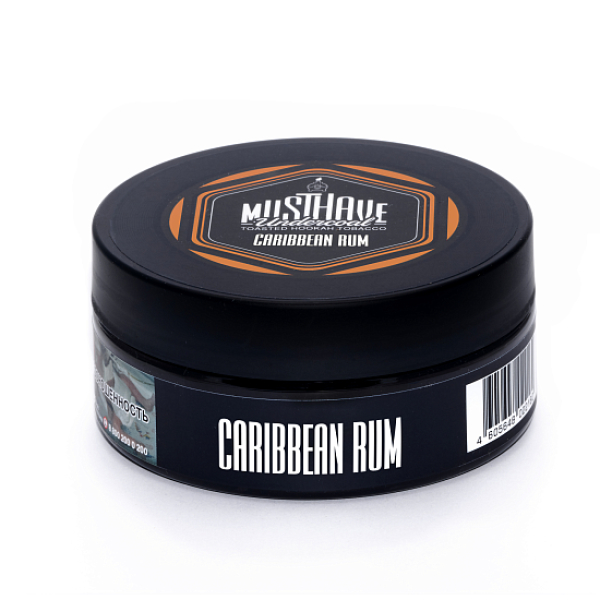 Табак MUST HAVE CARIBBEAN RUM  125 грамм в Новом Уренгое