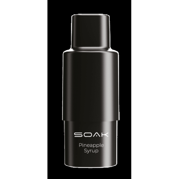 Картридж SOAK Q Ананасовый сироп (1500 затяжек) в Новом Уренгое