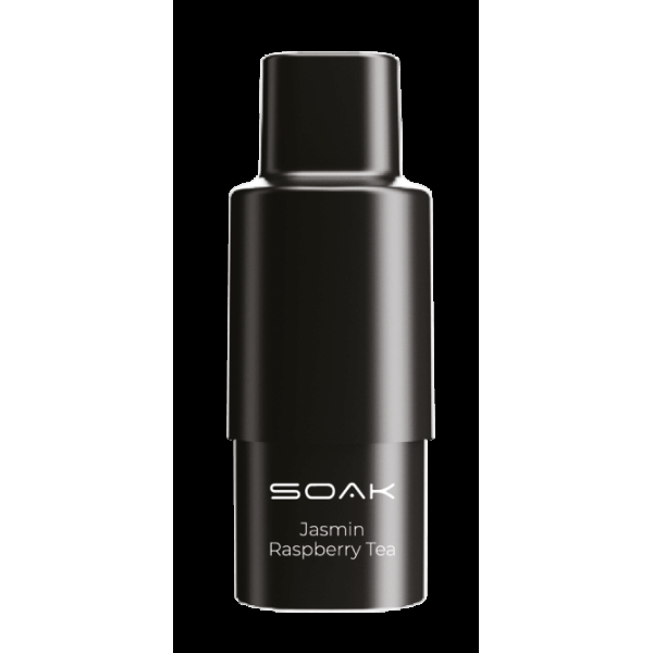 Картридж SOAK Q Жасминовый чай с малиной (1500 затяжек) в Новом Уренгое