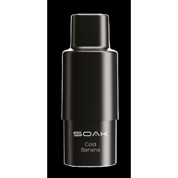Картридж SOAK Q Холодный банан (1500 затяжек) в Новом Уренгое
