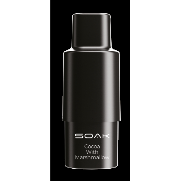 Картридж SOAK Q Какао с маршмеллоу (1500 затяжек) в Новом Уренгое