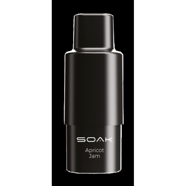 Картридж SOAK Q Абрикосовый джем (1500 затяжек) в Новом Уренгое