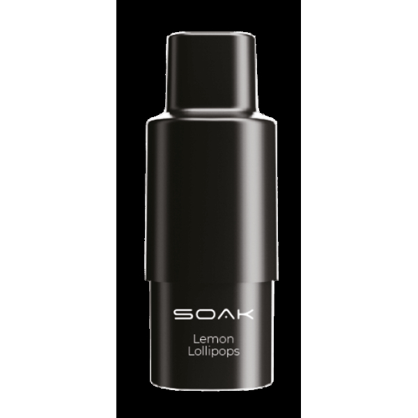 Картридж SOAK Q Лимонные леденцы (1500 затяжек) в Новом Уренгое