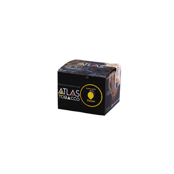 Табак ATLAS SICILIAN LEMON (ЛИМОН)  100 грамм в Новом Уренгое