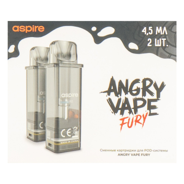 Картридж Brusko Angry Vapefury 4.5 мл (2шт) в Новом Уренгое