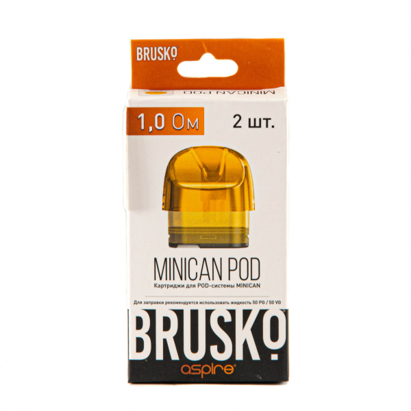 Картридж Brusko Minican жёлтый (2шт.) 1,0 в Новом Уренгое
