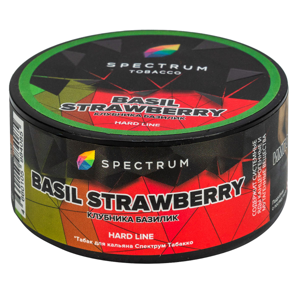 Табак Spectrum Hard Basil Strawberry  25 грамм в Новом Уренгое