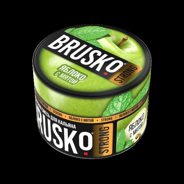 Смесь Brusko Strong яблоко с мятой  50 гр в Новом Уренгое