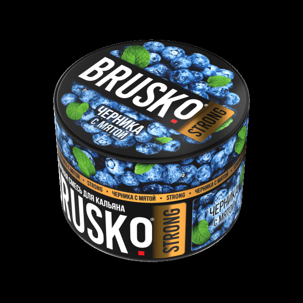 Смесь Brusko Strong черника с мятой  50 гр в Новом Уренгое