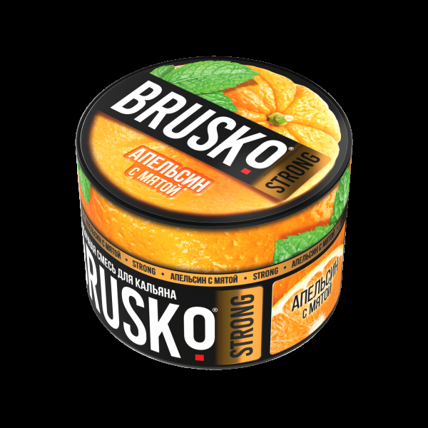Смесь Brusko Strong апельсин с мятой  50 гр в Новом Уренгое