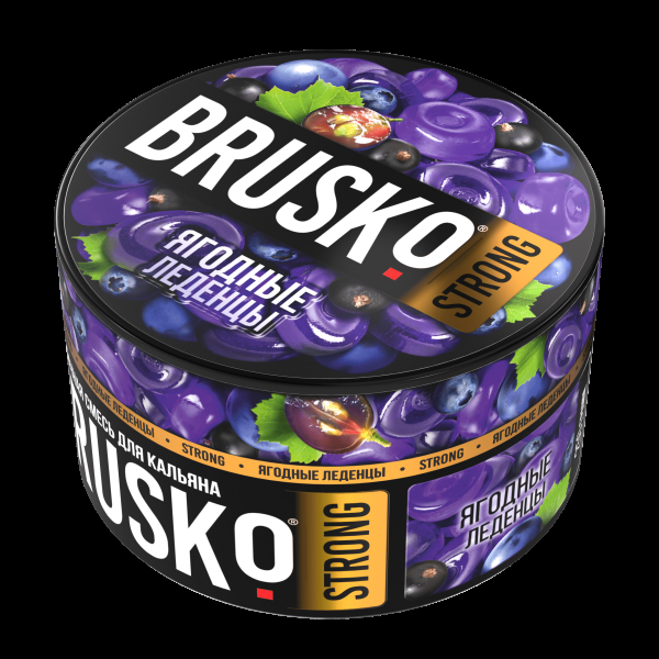 Смесь Brusko Strong ягодные леденцы  250 гр в Новом Уренгое