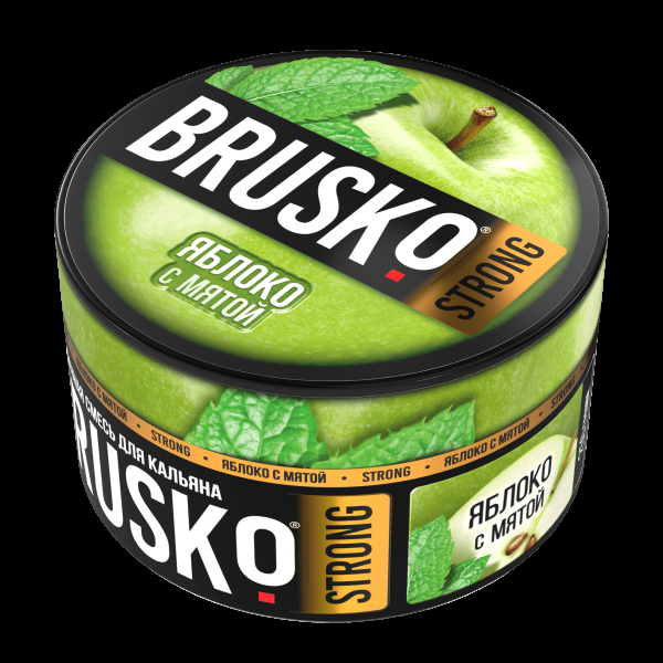 Смесь Brusko Strong яблоко с мятой  250 гр в Новом Уренгое