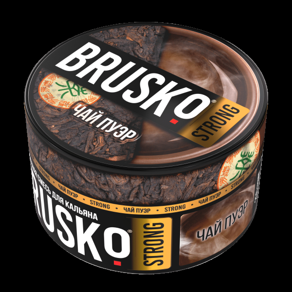 Смесь Brusko Strong чай пуэр  250 гр в Новом Уренгое