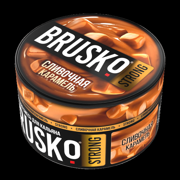 Смесь Brusko Strong сливочная карамель  250 гр в Новом Уренгое
