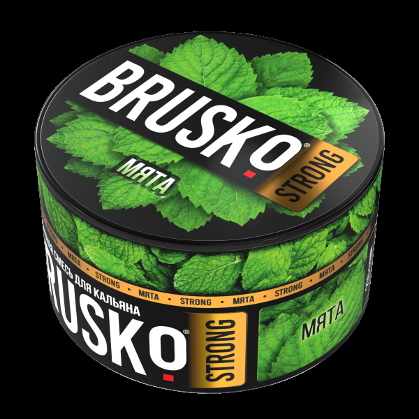 Смесь Brusko Strong мята  250 гр в Новом Уренгое