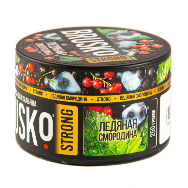 Смесь Brusko Strong ледяная смородина  250 гр в Новом Уренгое