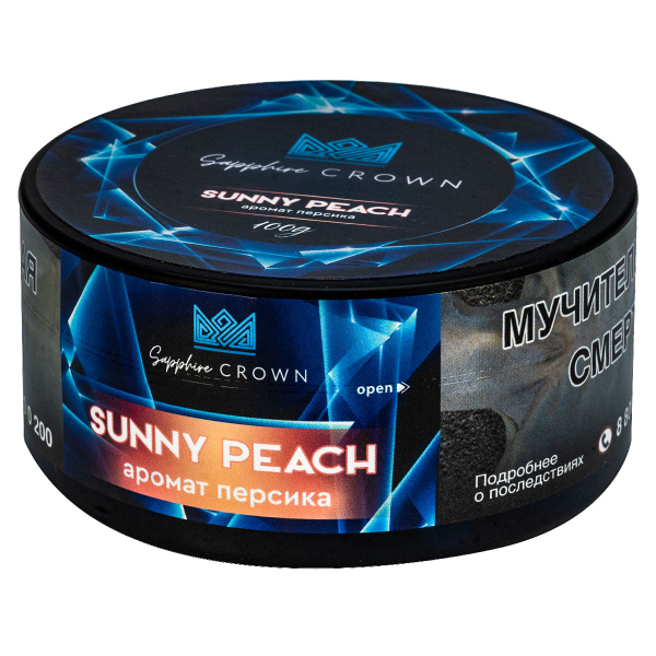 Табак Sapphire Crown Sunny Peach  100 грамм в Новом Уренгое
