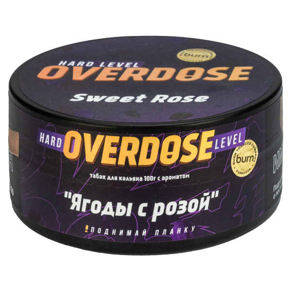 Табак Overdose Sweet Rose  100 грамм в Новом Уренгое