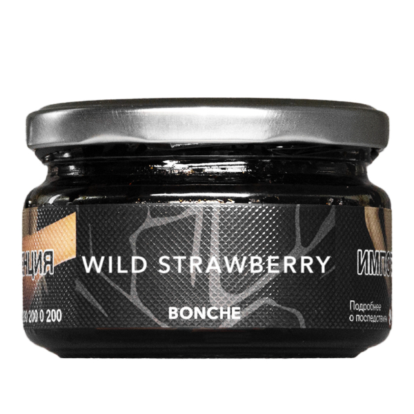 Табак Bonche Wild Strawberry  120 грамм в Новом Уренгое