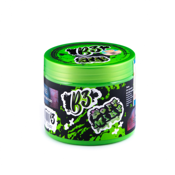 Табак B3 Soft Mint  250 грамм в Новом Уренгое