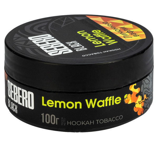 Табак Sebero Black Lemon Waffle  100 грамм в Новом Уренгое