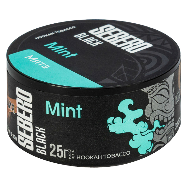 Табак Sebero Black Mint  25 грамм в Новом Уренгое