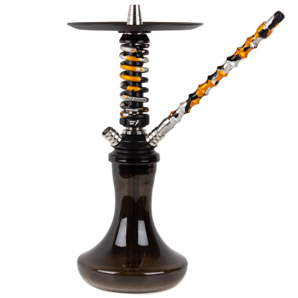 Кальян Mamay Custom Coilovers Micro Черный-Золотой Камуфляж  в Новом Уренгое