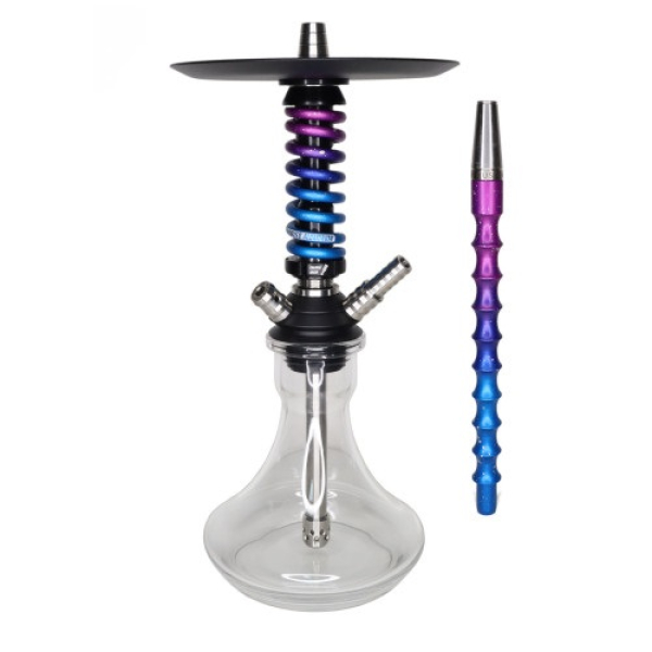 Кальян Mamay Custom Coilovers Micro Черный-Космос  в Новом Уренгое