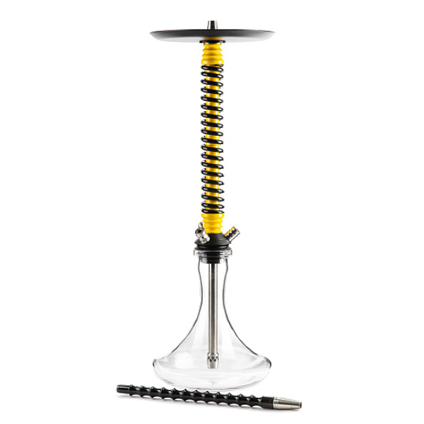 Кальян Mamay Custom V3 №12 Coilovers Желто-Черный  в Новом Уренгое