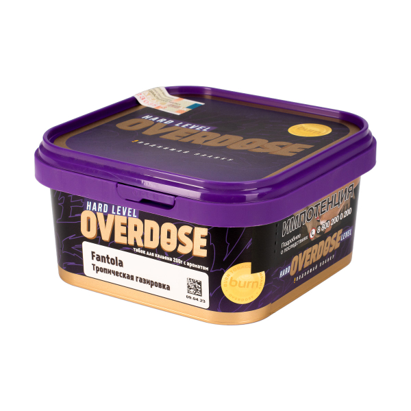 Табак Overdose Fantola  200 грамм в Новом Уренгое