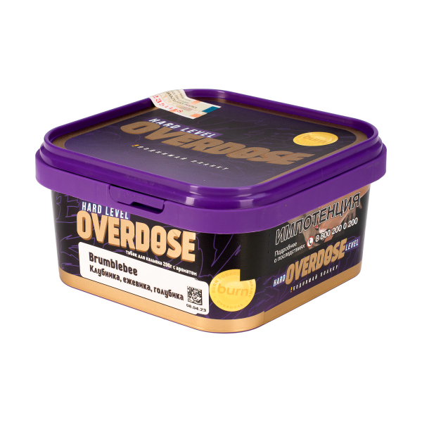 Табак Overdose Brumblebee  200 грамм в Новом Уренгое