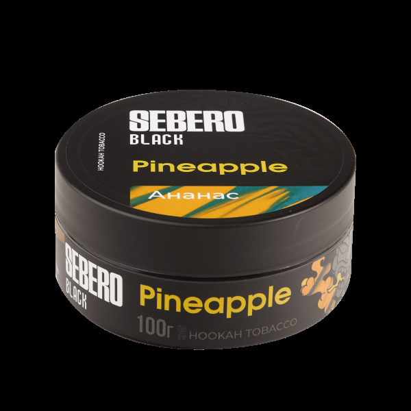 Табак Sebero Black Pineapple  100 грамм в Новом Уренгое