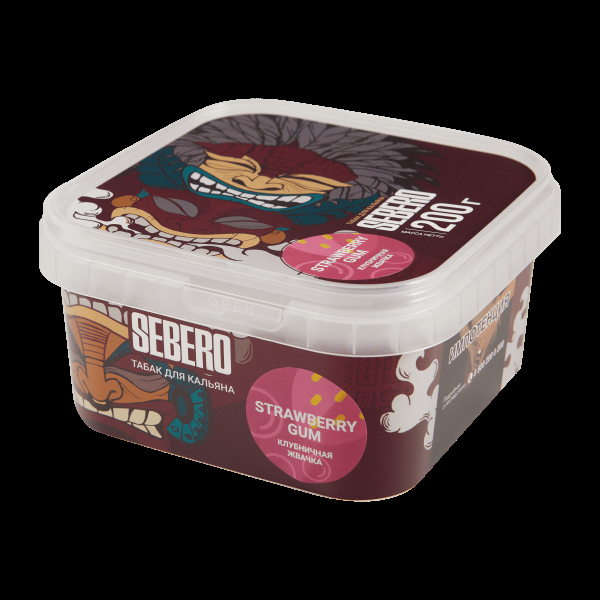 Табак Sebero Strawberry gum  200 грамм в Новом Уренгое