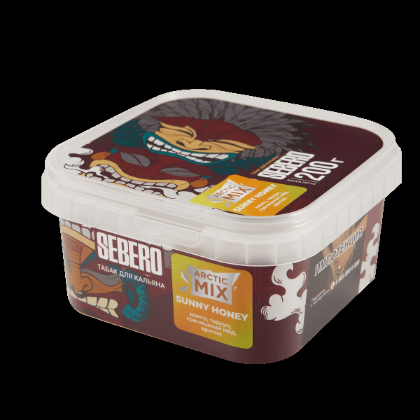 Табак Sebero Arctic Mix Sunny honey  200 грамм в Новом Уренгое