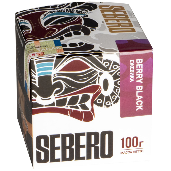 Табак Sebero Berry Black  100 грамм в Новом Уренгое