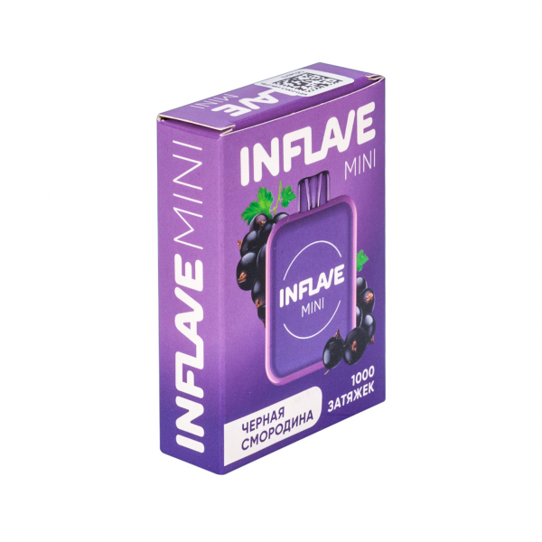 Inflave Mini Чёрная Смородина (1000 Затяжек) в Новом Уренгое