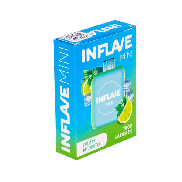 Inflave Mini Лайм Мохито (1000 Затяжек) в Новом Уренгое