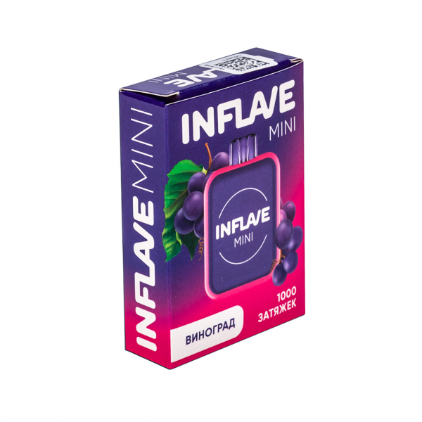 Inflave Mini Виноград (1000 Затяжек) в Новом Уренгое