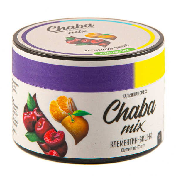 Chaba Клементин-Вишня Nicotine Free 50 Г в Новом Уренгое
