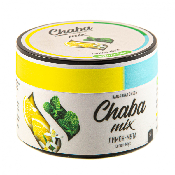 Chaba Лимон-Мята Nicotine Free 50 Г в Новом Уренгое